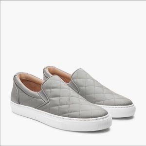 - Greats Wooster Quilted Sneaker Gray Size 8